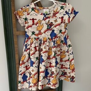 Hanna Andersson Sesame Street Dress 2T